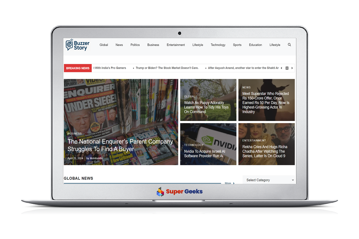 Our Works 15 Digital News Hub: News Portal Website Development