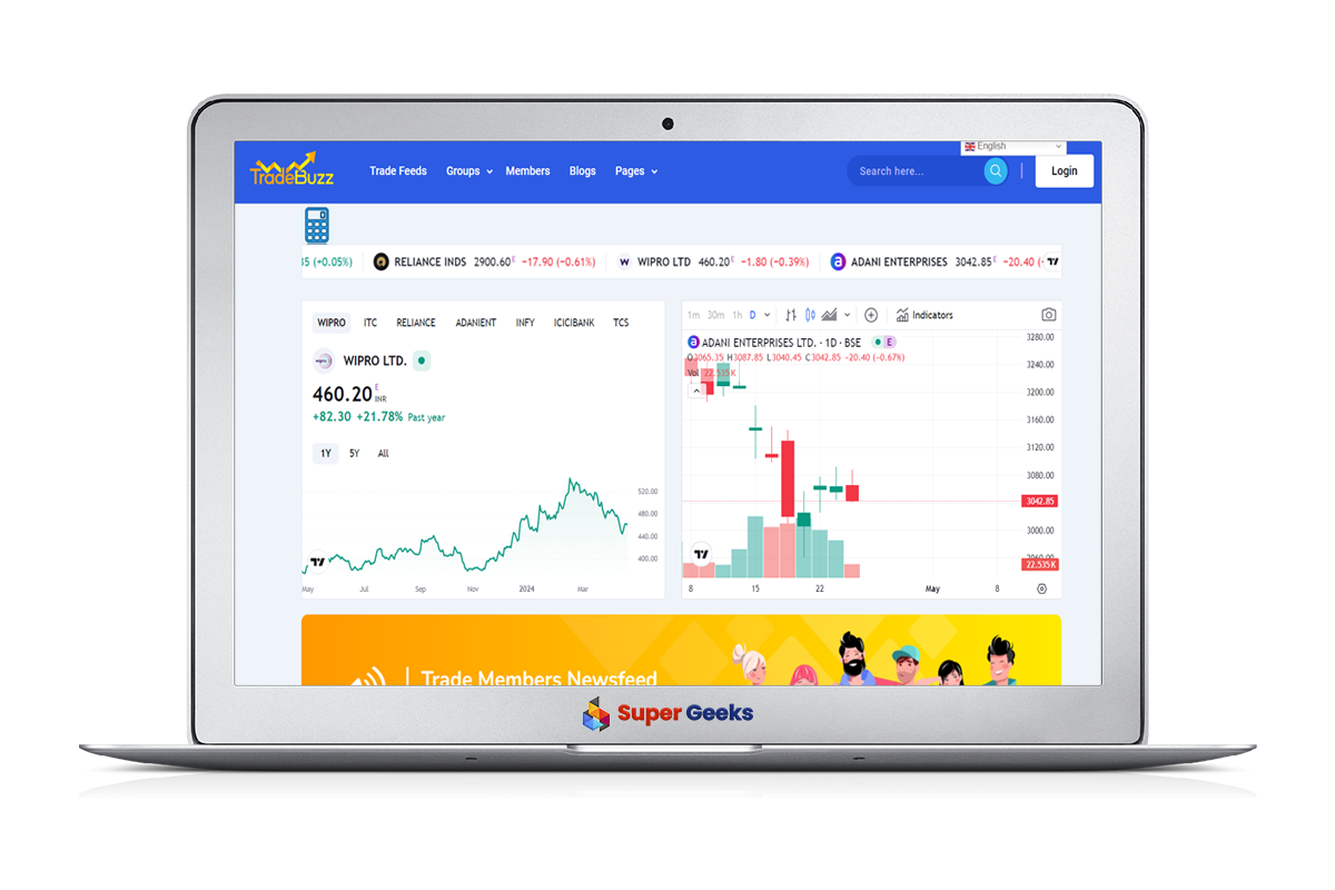 Our Works 19 Trading Social Network Development